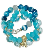 Michael Gabriel Designs Amazonite Labradorite Bracelet