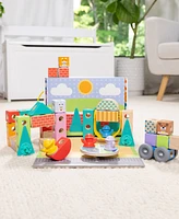 Melissa and Doug Blockables Town Play Set
