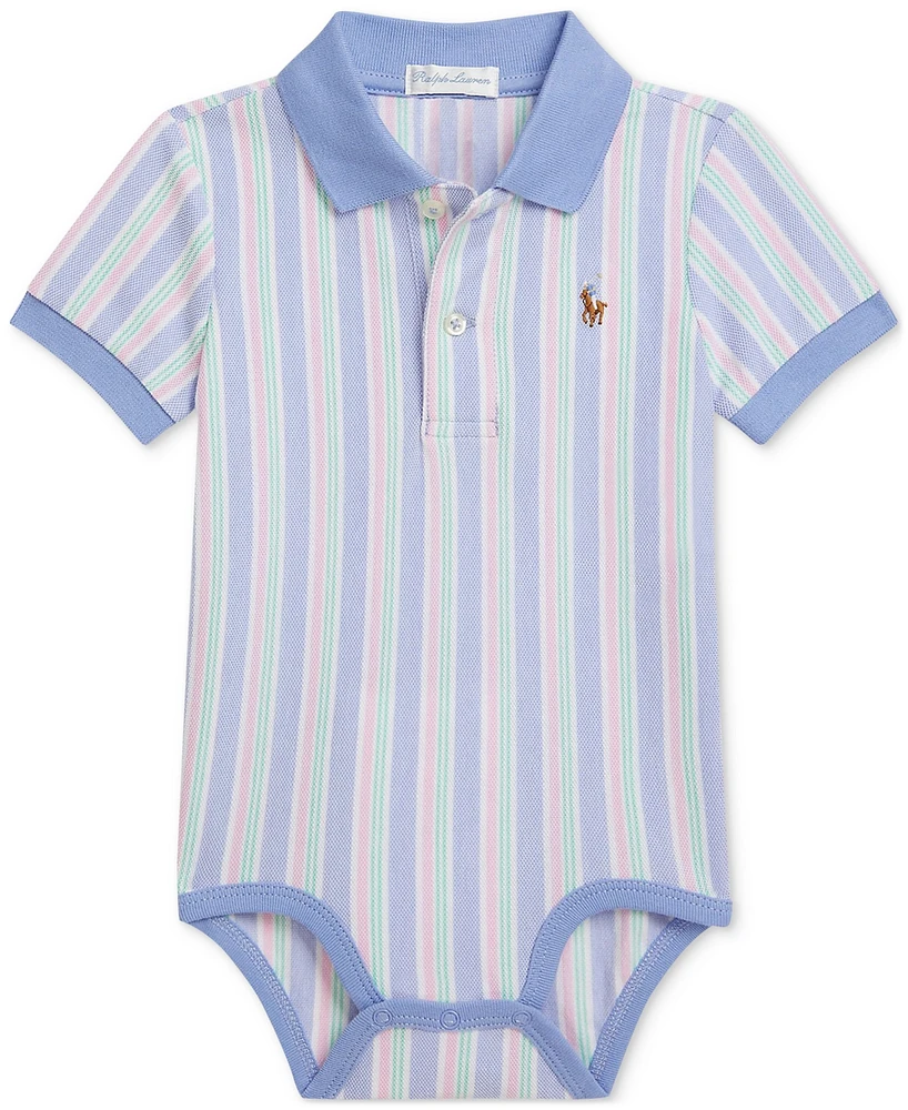 Polo Ralph Lauren Baby Boys Cotton Mesh Bodysuit