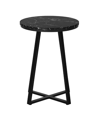 Small Round End Table – Compact Design for Tight Spaces