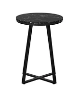 Small Round End Table – Compact Design for Tight Spaces