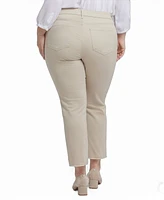 Nydj Plus Marilyn Straight Ankle Jeans