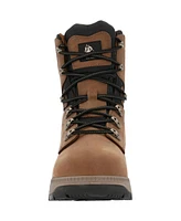Rocky Men's Worksmart 8” Comp Toe Internal Met Guard Work Boot
