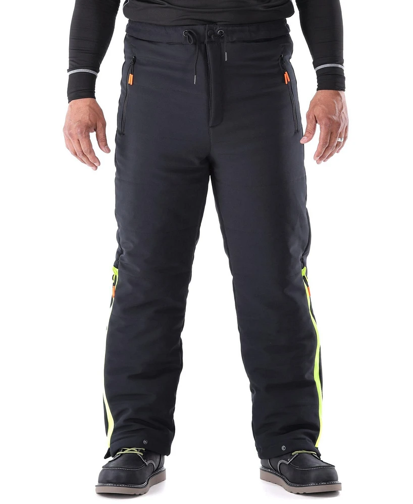 RefrigiWear Men's FrostFlex Insulated Quilted Pants - -20°F Cold Protection, Flexible and Water-Repellent Workwear