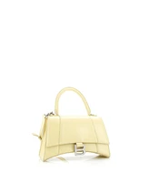 Pre-Owned Balenciaga Small Hourglass Top Handle Bag Leather