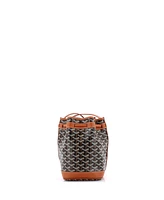 Pre-Owned Goyard Pm Petit Flot Bucket Bag Coated Canvas