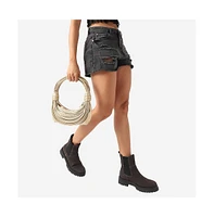 Women's Wire Handbag - Gold