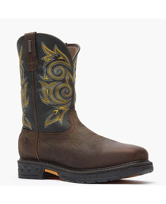Georgia Boot Men's Carbo-Tec Lt Steel Toe Waterproof Pull-On Work