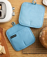 KitchenAid Gourmet Series Gridlines Pot Holder Set, Pack of 2