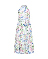 City Chic Plus Island Breeze Maxi Dress