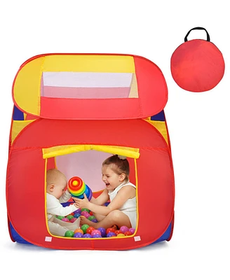Portable Kid Play House Toy Tent with 100 Balls