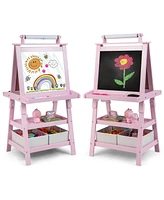 3 in 1 Double-Sided Storage Art Easel
