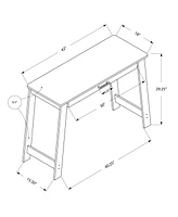 18-Inch Home Office Desk Compact Computer Table for Small Spaces
