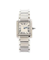Pre-Owned Cartier Tank Francaise Quartz Watch in Stainless Steel 20mm