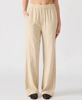 Steve Madden Women's Venetia Striped Pull-On Pants