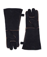 Rsvp International Leather Grill Gloves, Set of 2