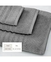 Linery & Co. Luxury 100% Combed Cotton 6-Pack Hand Towel Set