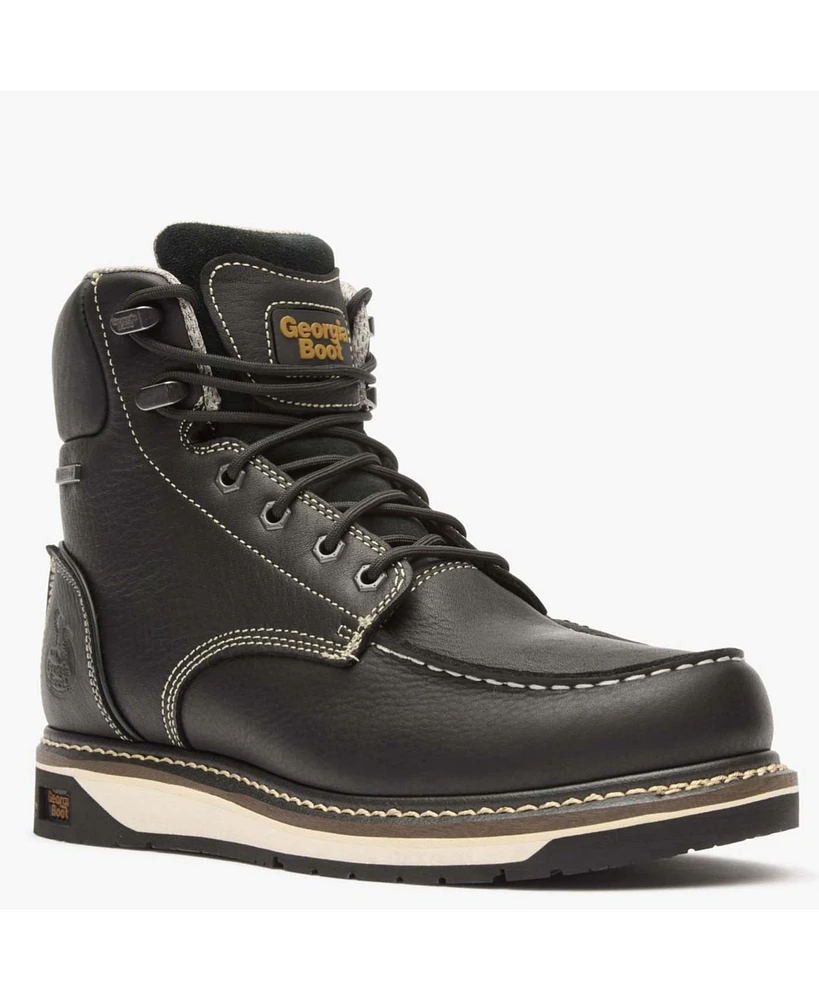 Georgia Boot Men's Amp Lt Wedge Waterproof Moc-Toe Work