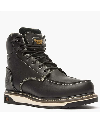 Georgia Boot Men's Amp Lt Wedge Waterproof Moc-Toe Work