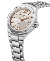 Baume & Mercier Women's Swiss Riviera Stainless Steel Bracelet Watch 33mm