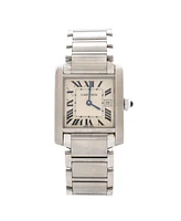 Pre-Owned Cartier Tank Francaise Quartz Watch in Stainless Steel 25mm