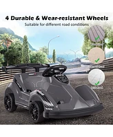 6V Kids Ride On Go Cart with Remote Control and Safety Belt