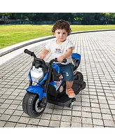 Kids Ride-on Motorcycle 6V Battery Powered Motorbike with Detachable Training Wheels