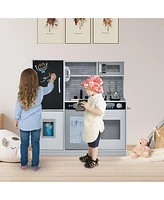 Toddler Pretend Play Kitchen for Boys and Girls 3-6 Years Old