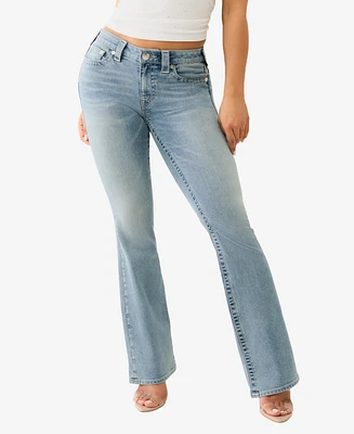 True Religion Women's Becca Bootcut Denim Jeans