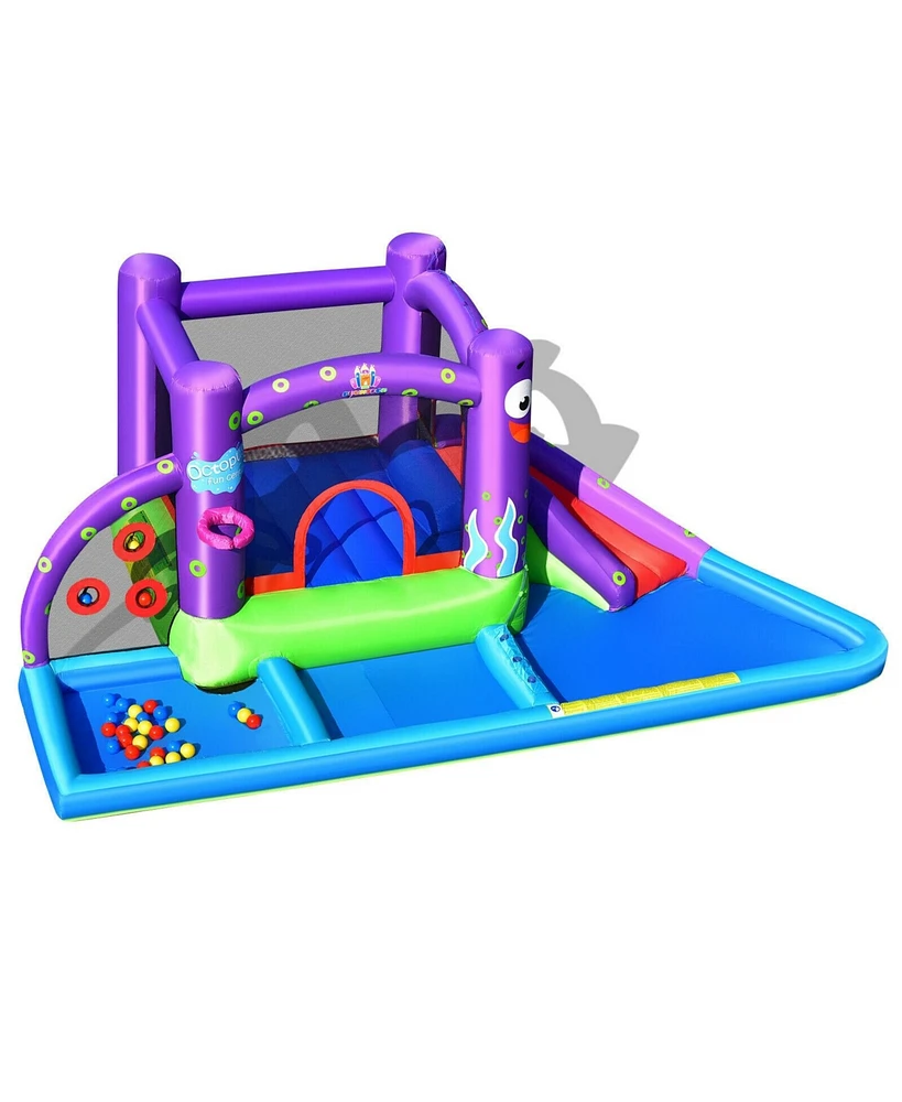 Inflatable Water Slide Castle without Blower