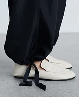 Mango Women's Straight Cargo Pants