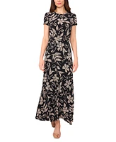 Vince Camuto Women's Printed Keyhole Top