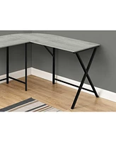 55" L-Shaped Office Desk Ergonomic Design with Plenty of Room