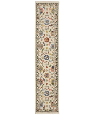 Oriental Weavers Lucca 5506W 2'6"x12' Runner Area Rug