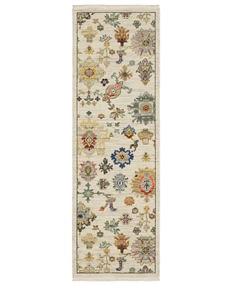 Oriental Weavers Lucca 5507W 2'x6' Runner Area Rug