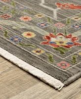 Oriental Weavers Lucca 5506K 2'6"x12' Runner Area Rug