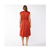 Estelle Burning Desert Textured Dress