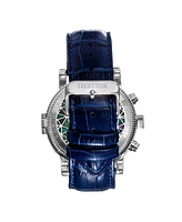 Heritor Automatic Men's Legacy Leather-Band Watch w/Day/Date