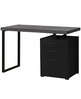 Sleek Computer Desk with Storage – Includes 3 Drawers for Organization