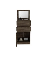 Two Drawer Standard Chest for Bedroom Storage and Home Organization