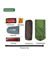 Naturehike Opalus Tunnel Backpacking Tent for 2 Person Backpacking Tent, Lightweight Camping Tent with Footprint & Vestibule