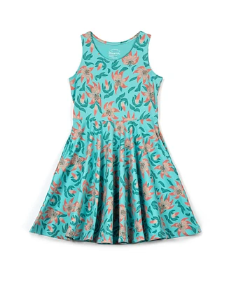 Mightly Girls Fair Trade Organic Cotton Sleeveless Twirl Dress