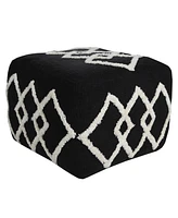 Modern Cotton Ottoman for Home Furniture and Lounge Spaces