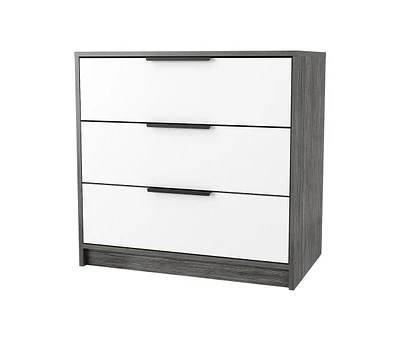 Three Drawer Dresser for Bedroom Storage and Stylish Home Decor