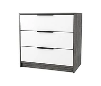 Three Drawer Dresser for Bedroom Storage and Stylish Home Decor