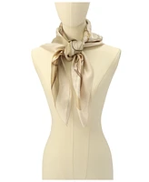 Coach Stacked Tabby Bags Print Silk Square Scarf