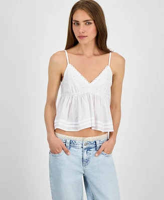 Self Esteem Juniors' Cotton Babydoll Tank