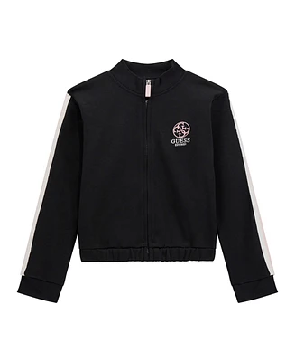 Guess Big Girl Long Sleeve Zip-Up Sweatshirt
