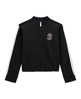 Guess Big Girl Long Sleeve Zip-Up Sweatshirt
