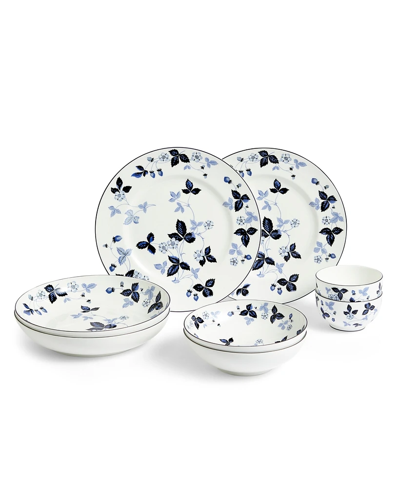 Wedgwood Wild Strawberry 8-Pc. Dinnerware Set, Service For 2